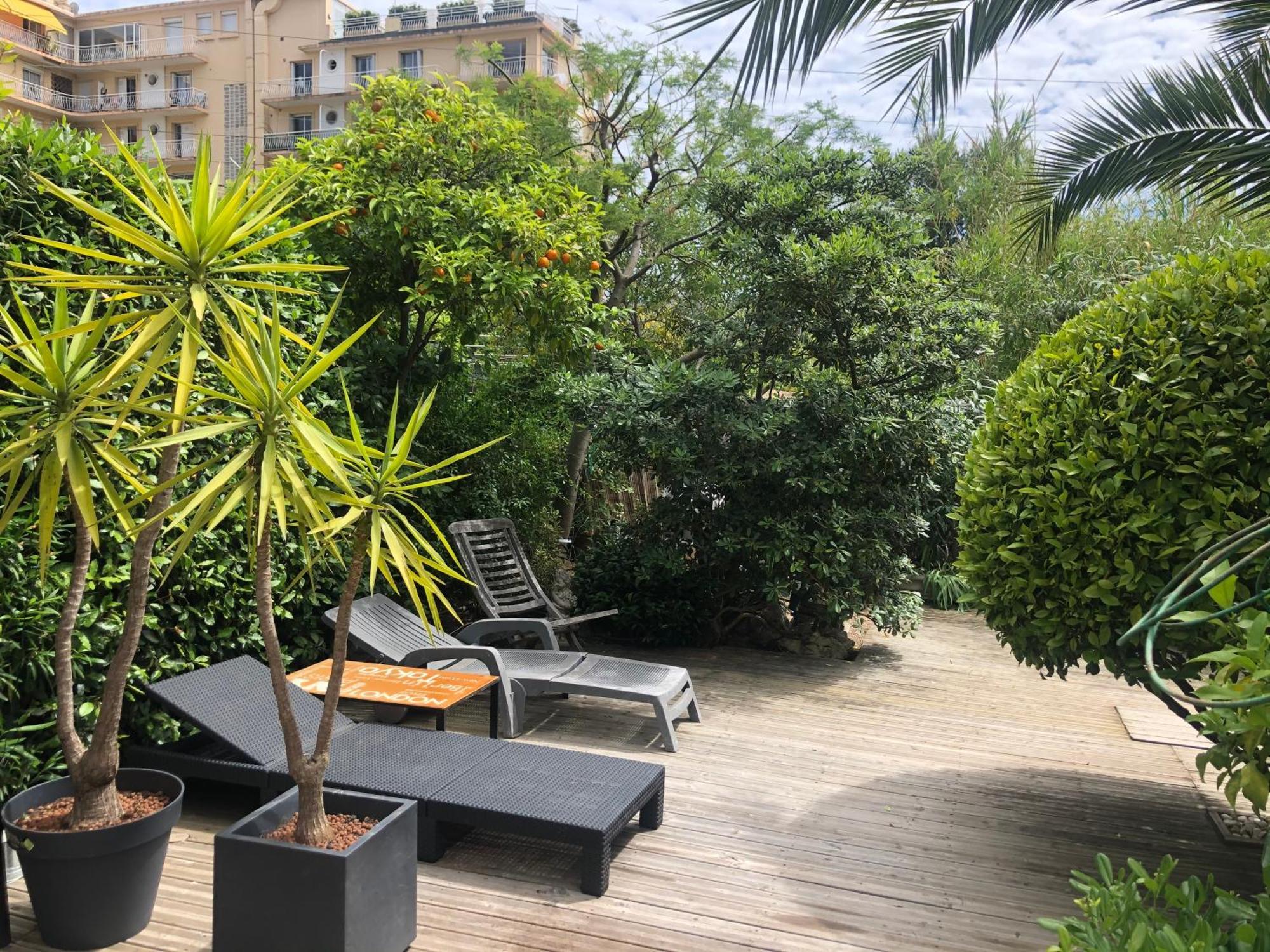 Only 60M To The Beach, 2 Bedroom Cozy Apartment, 80M2 Big Garden, Very Central Cannes Exterior foto